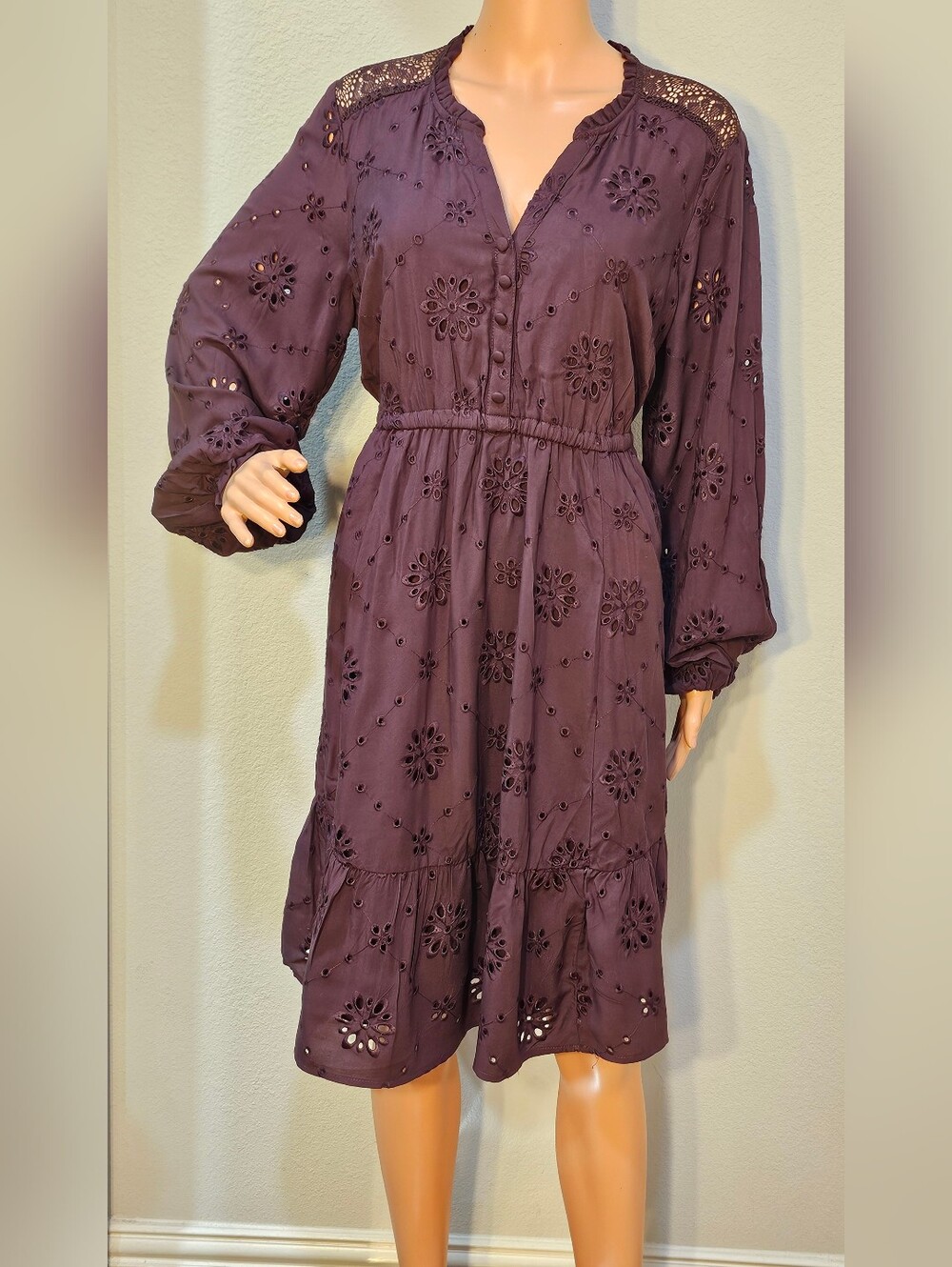 torrid Mini Eyelet Dress With POCKETS! SIZE 10